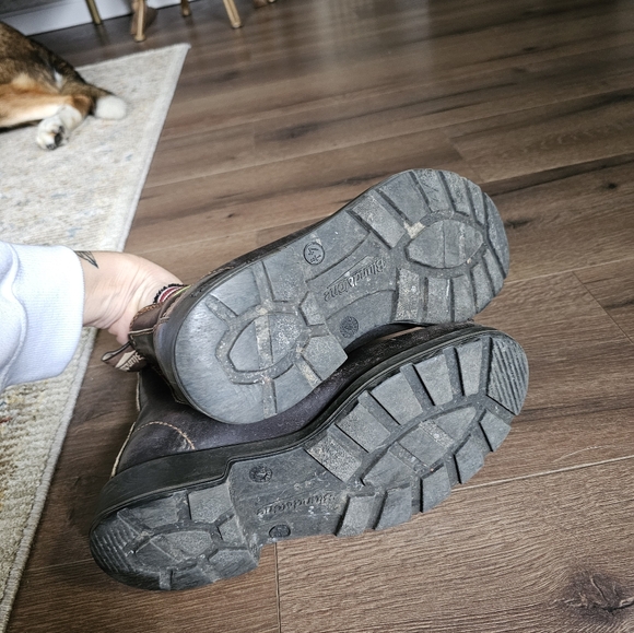 Blundstone 1409 Chelsea Boots Stout Brown Stripes - Picture 11 of 12